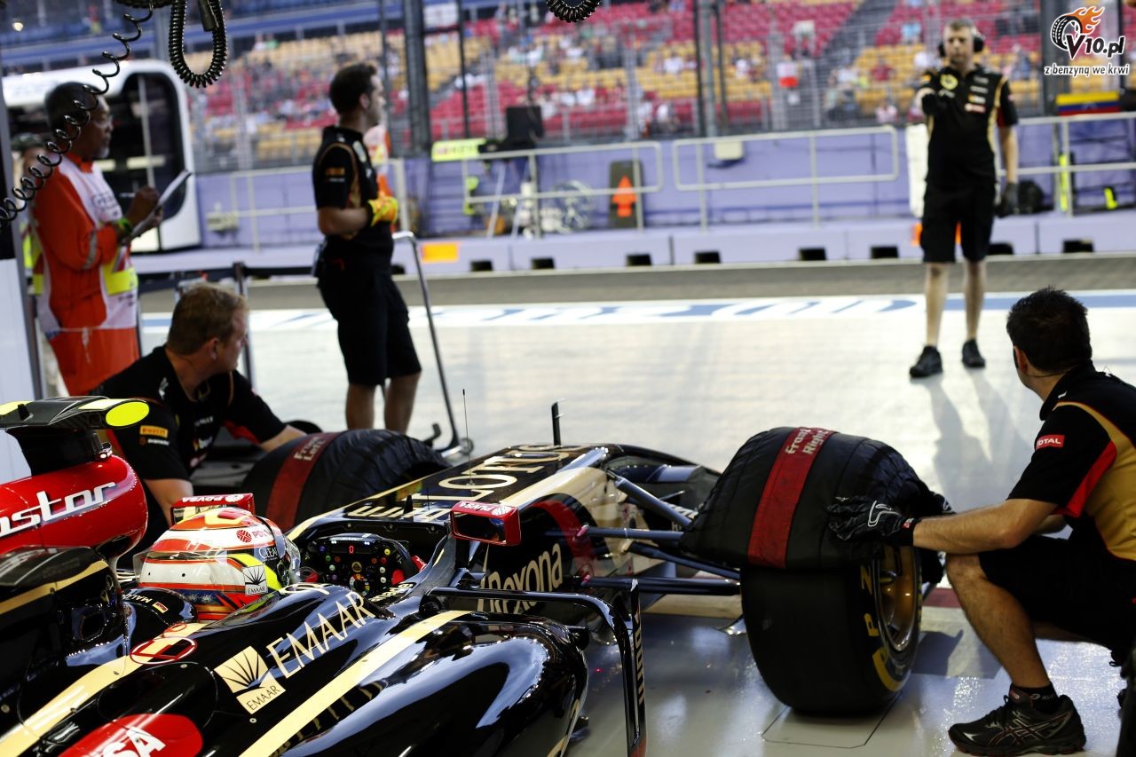 GP Singapuru 2014 - pitkowe treningi