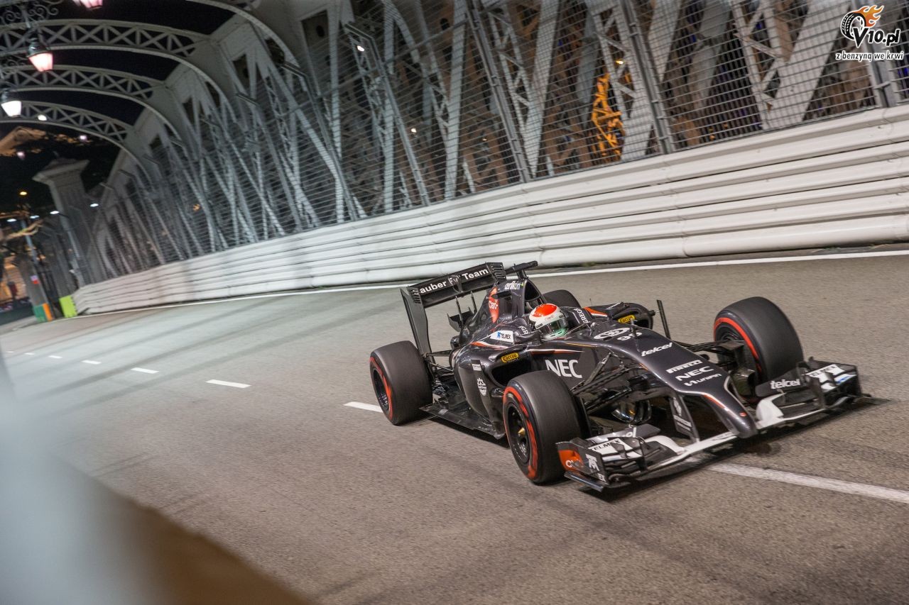 GP Singapuru 2014 - pitkowe treningi