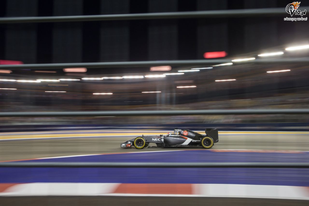 GP Singapuru 2014 - pitkowe treningi