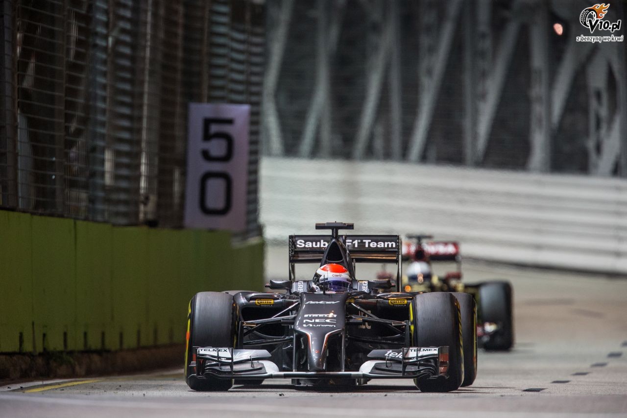 GP Singapuru 2014 - pitkowe treningi