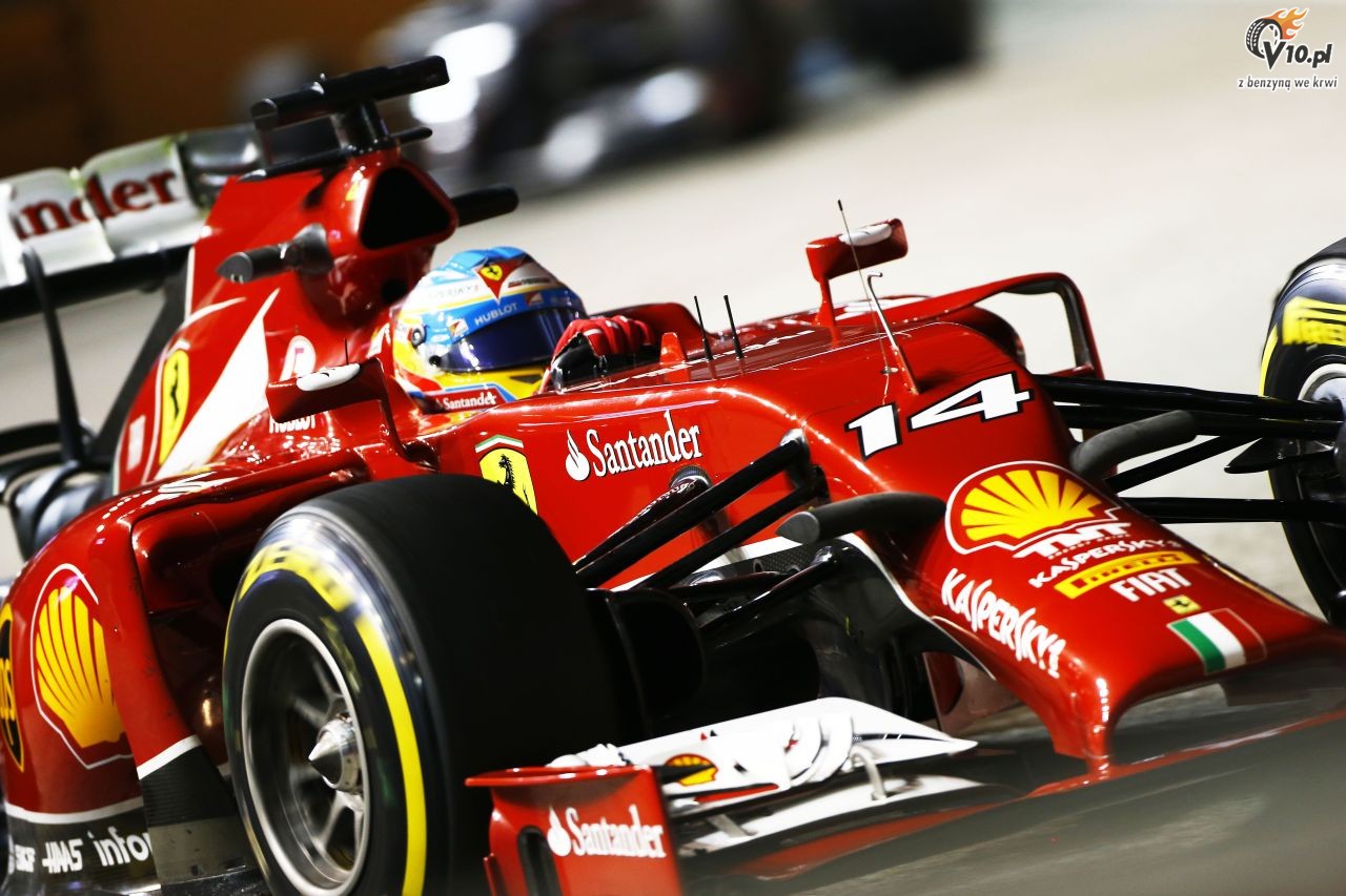 GP Singapuru 2014 - pitkowe treningi