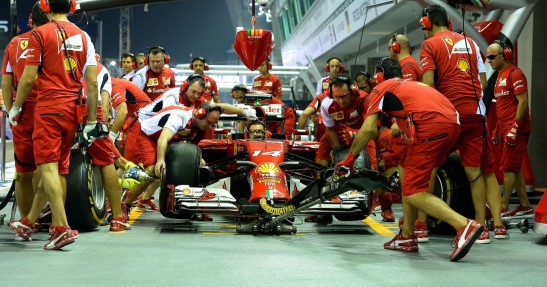 GP Singapuru 2014 - przygotowania