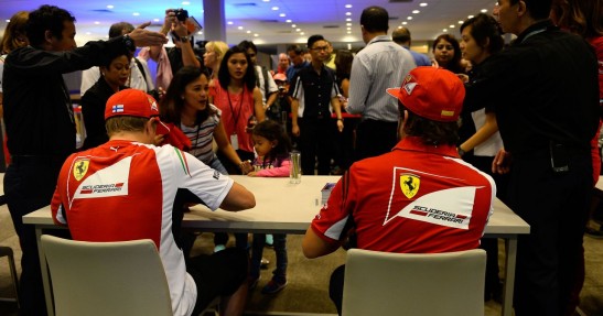 GP Singapuru 2014 - przygotowania