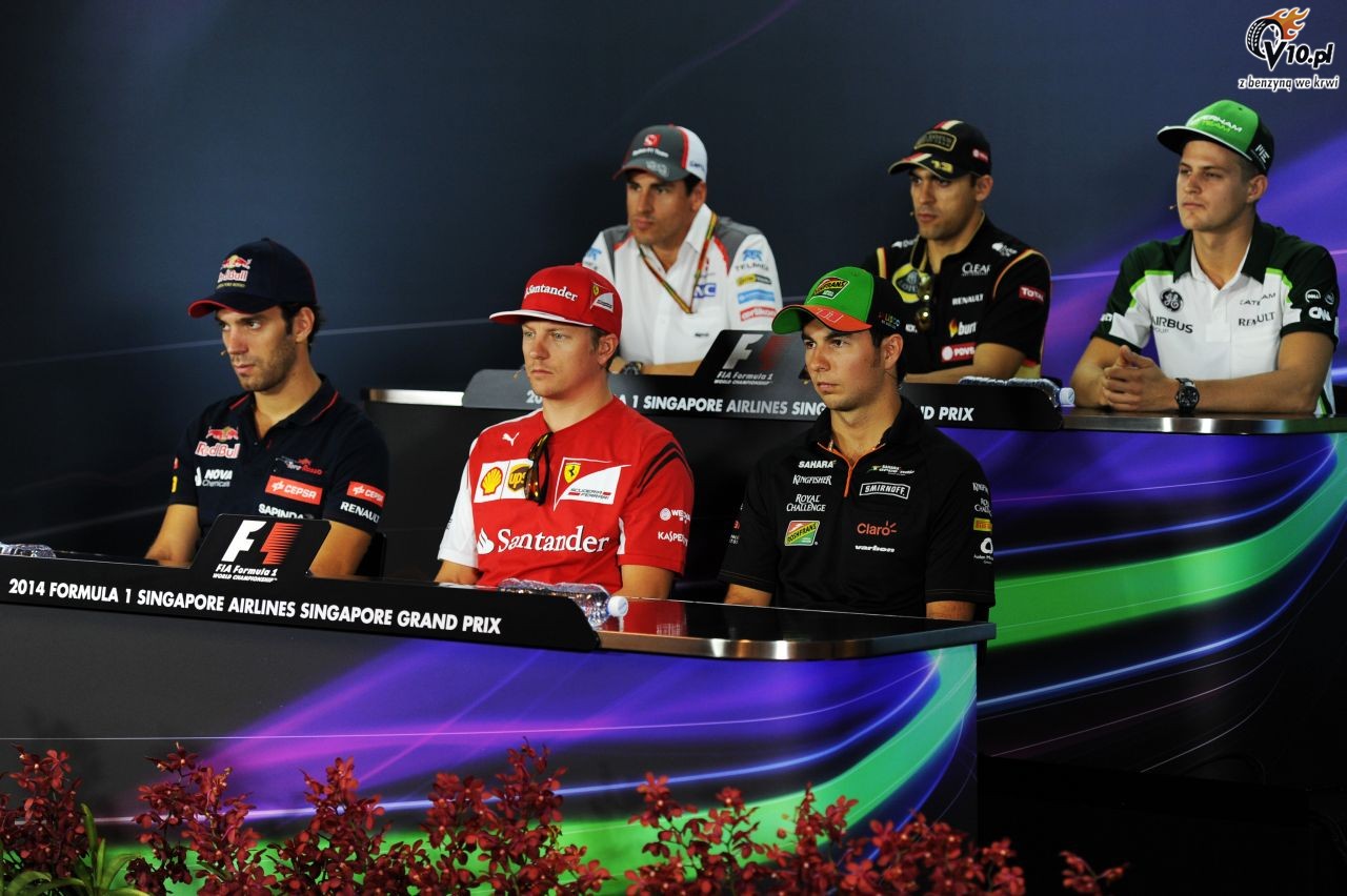 GP Singapuru 2014 - przygotowania