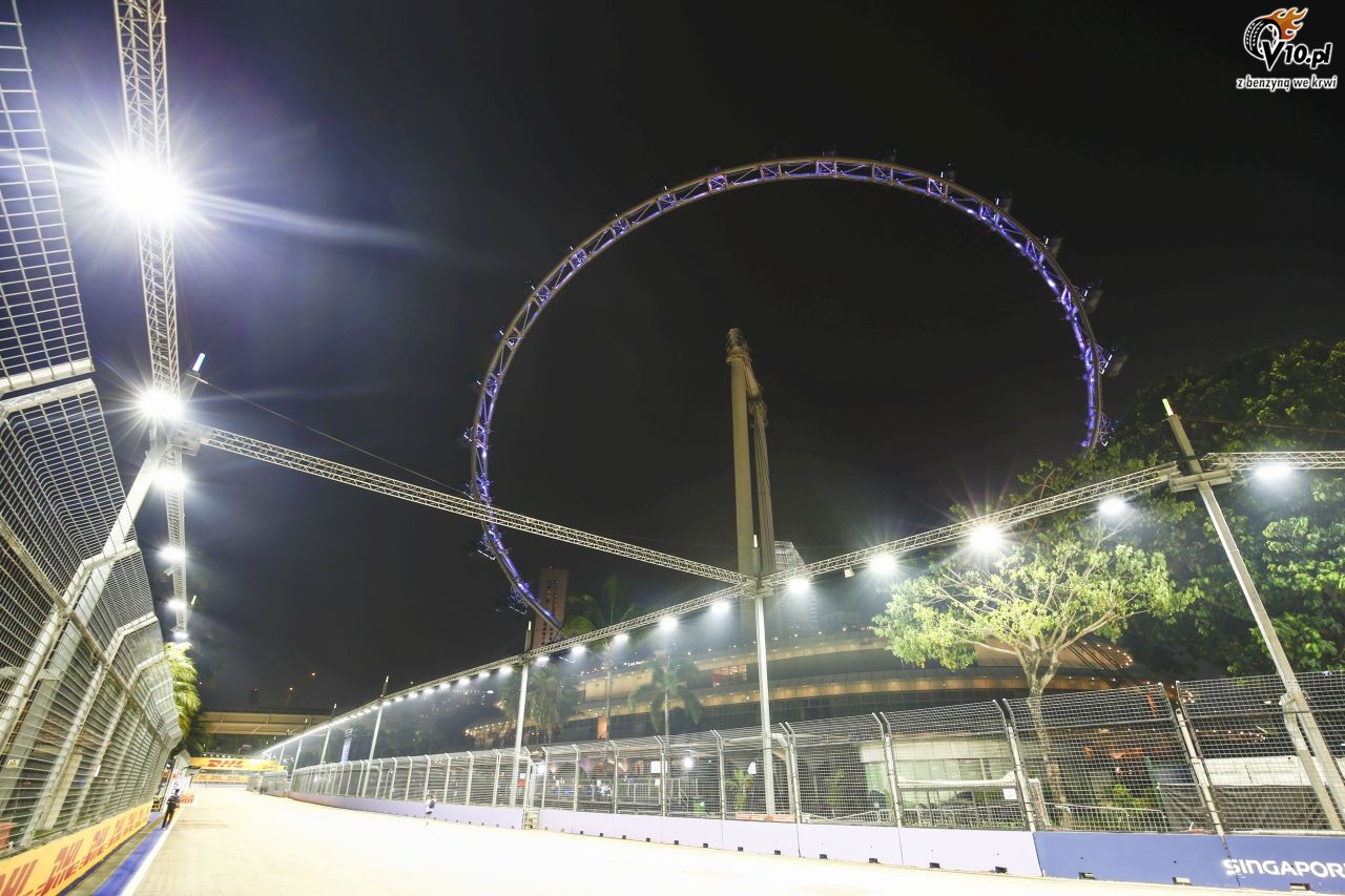 GP Singapuru 2014 - przygotowania