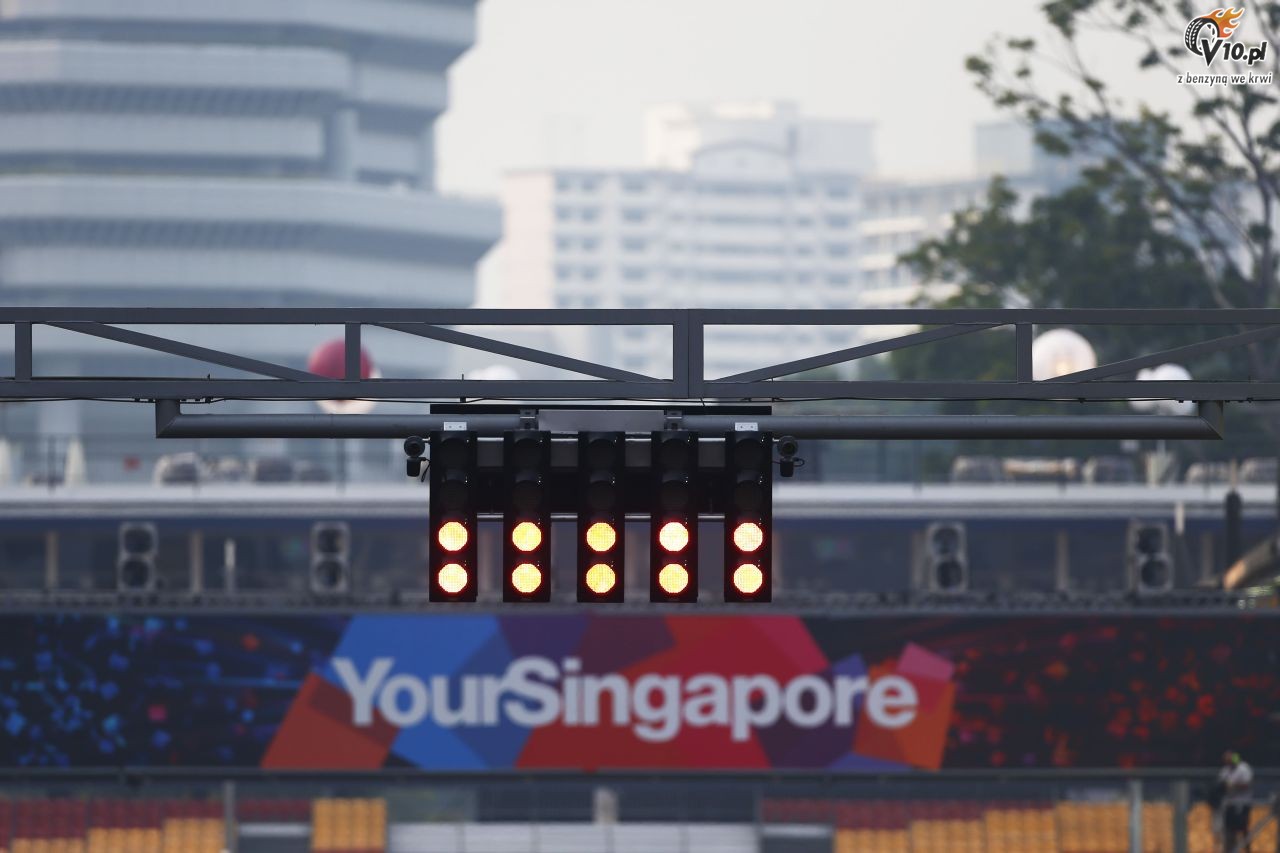 GP Singapuru 2014 - przygotowania