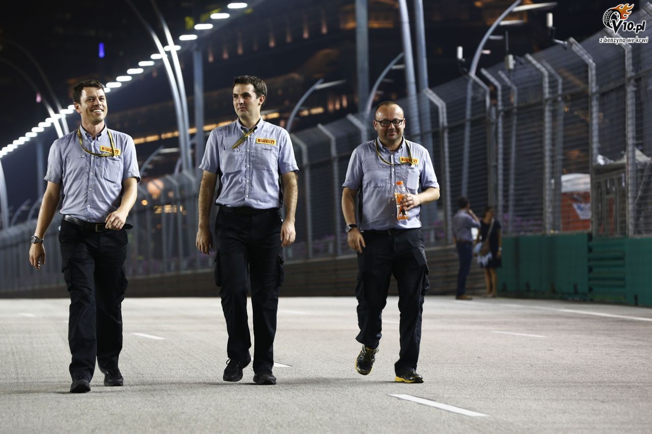 GP Singapuru 2014 - przygotowania