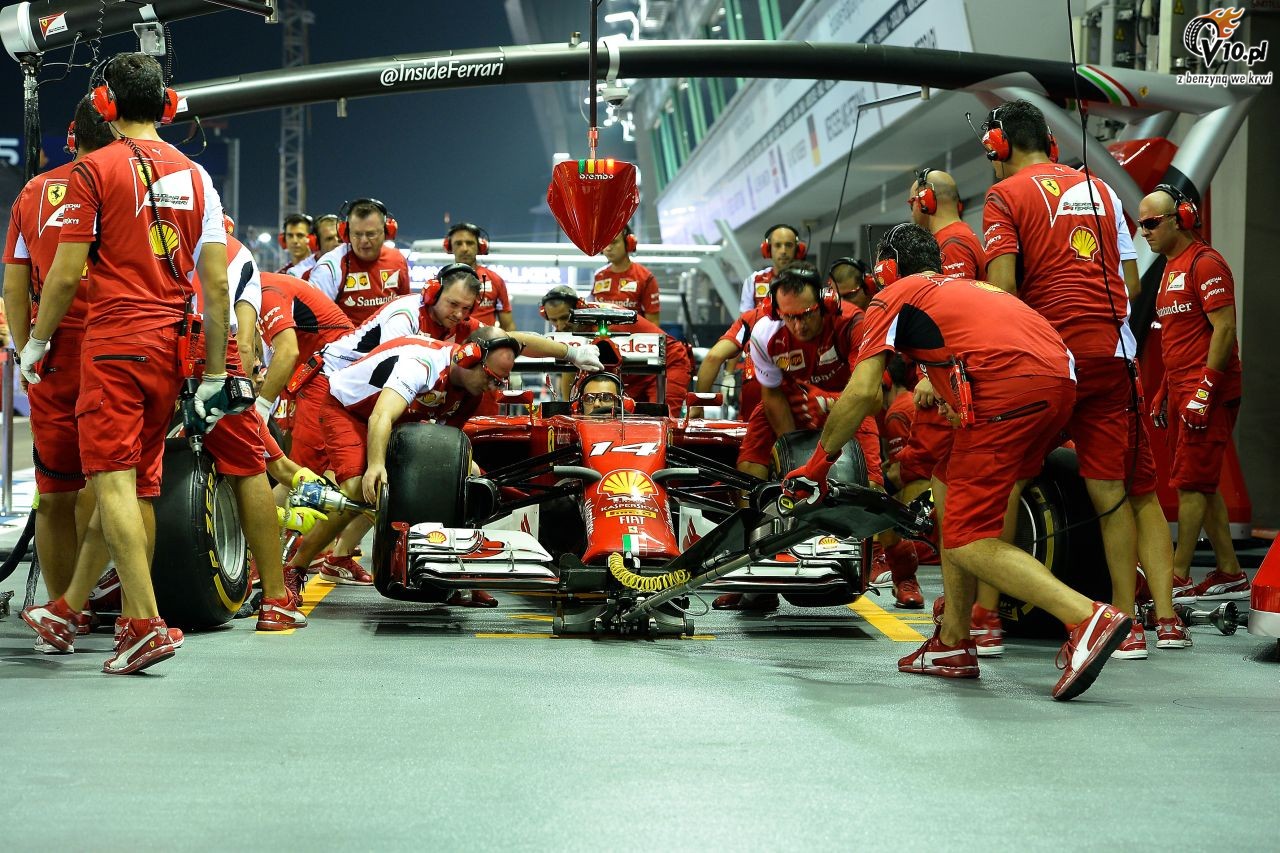 GP Singapuru 2014 - przygotowania