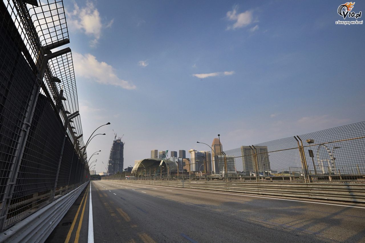 GP Singapuru 2014 - przygotowania