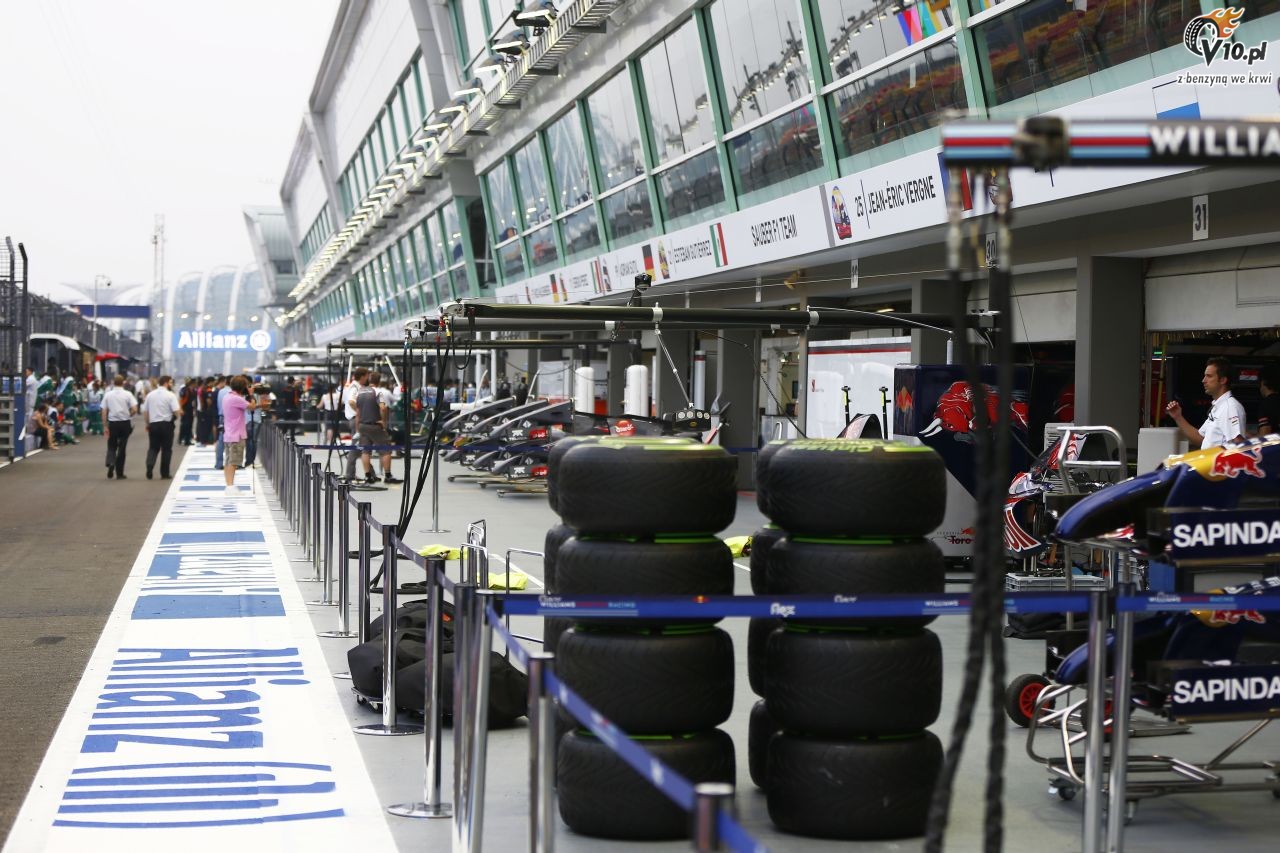 GP Singapuru 2014 - przygotowania