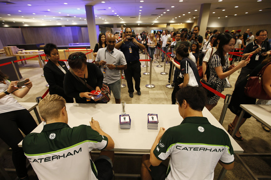 GP Singapuru 2014 - przygotowania