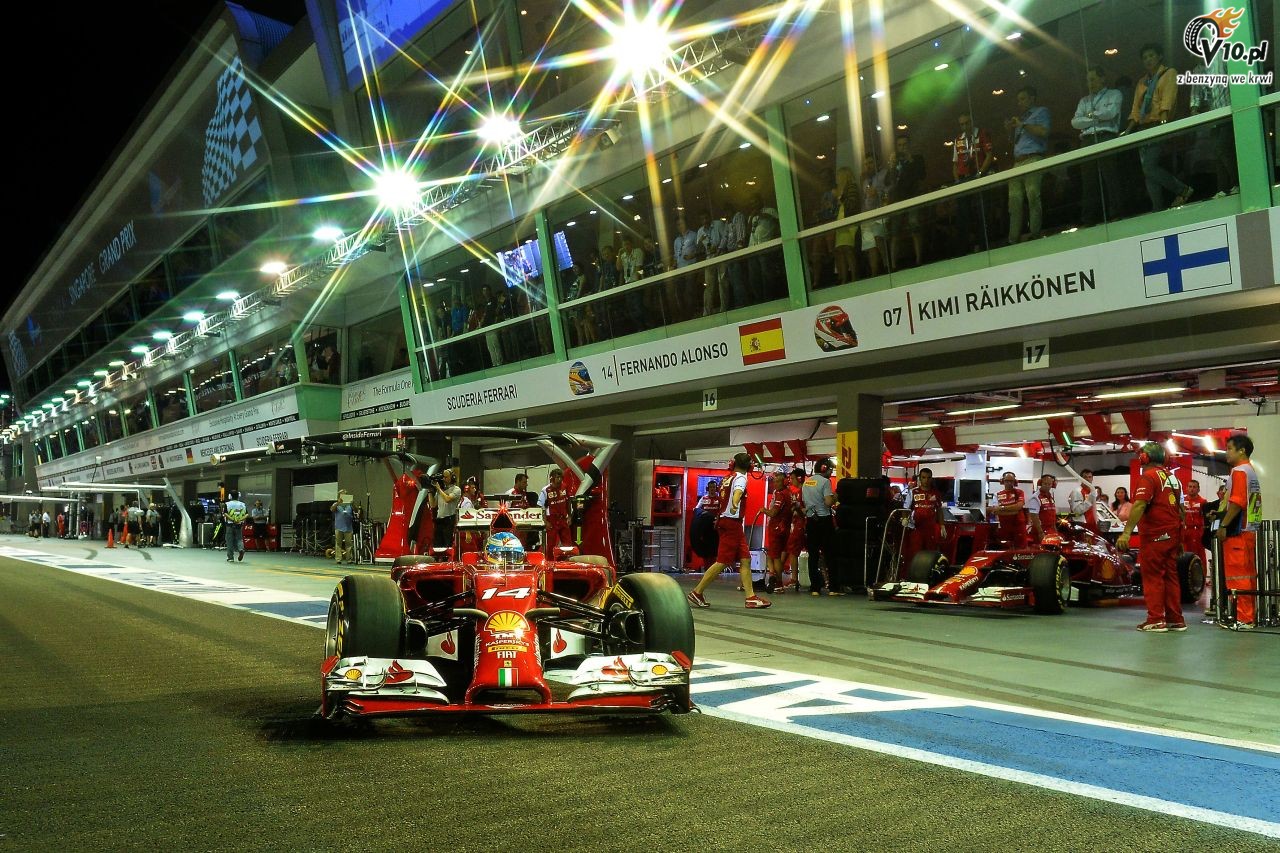 GP Singapuru 2014 - sobotni trening i kwalifikacje