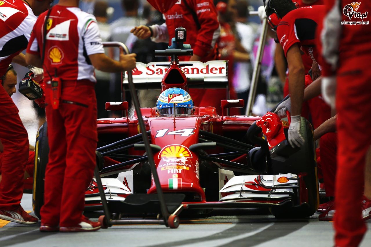 GP Singapuru 2014 - sobotni trening i kwalifikacje