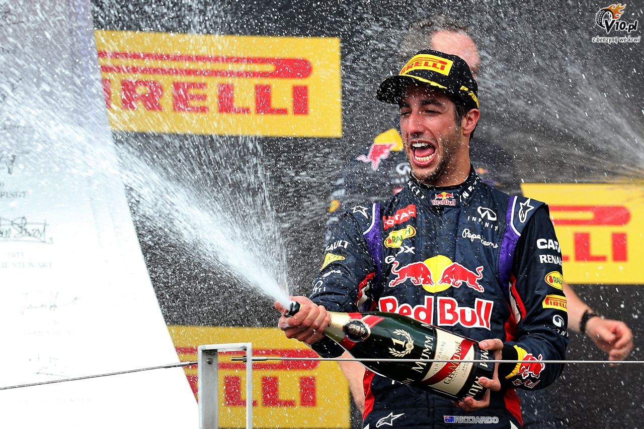 Ricciardo widzi szans na mistrzostwo przy podwjnych punktach