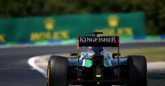 GP Węgier 2014 - piątkowe treningi