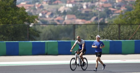 GP Węgier 2014 - przygotowania