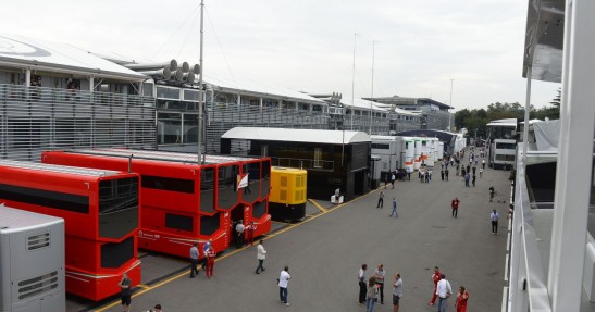 GP Włoch 2014 - przygotowania