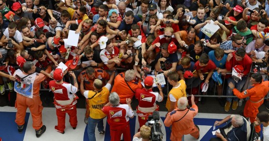 GP Włoch 2014 - przygotowania