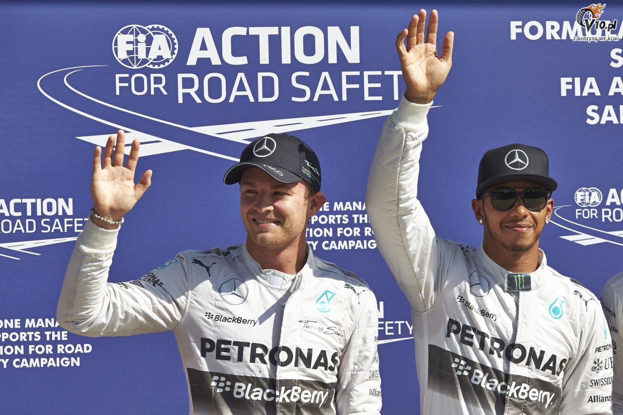 Mercedes pewny, e Hamilton i Rosberg nie zderz si ponownie