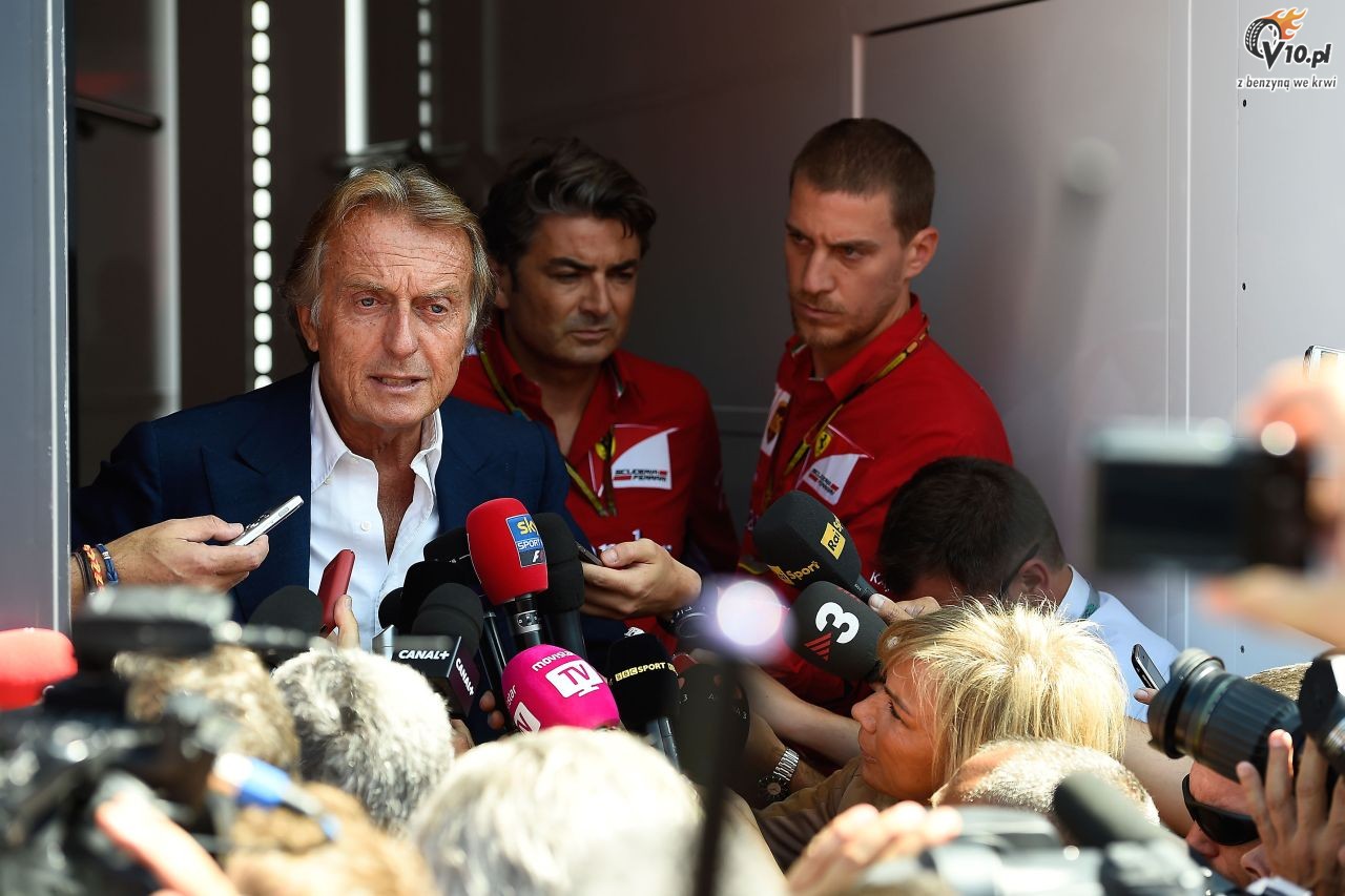 Di Montezemolo jednak zagroony na posadzie prezydenta Ferrari
