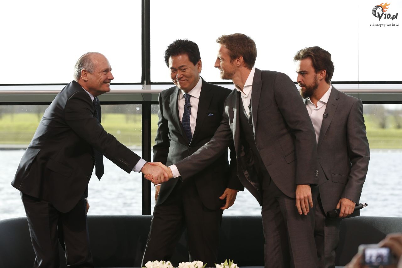 McLaren przedstawia kierowcw na sezon 2015