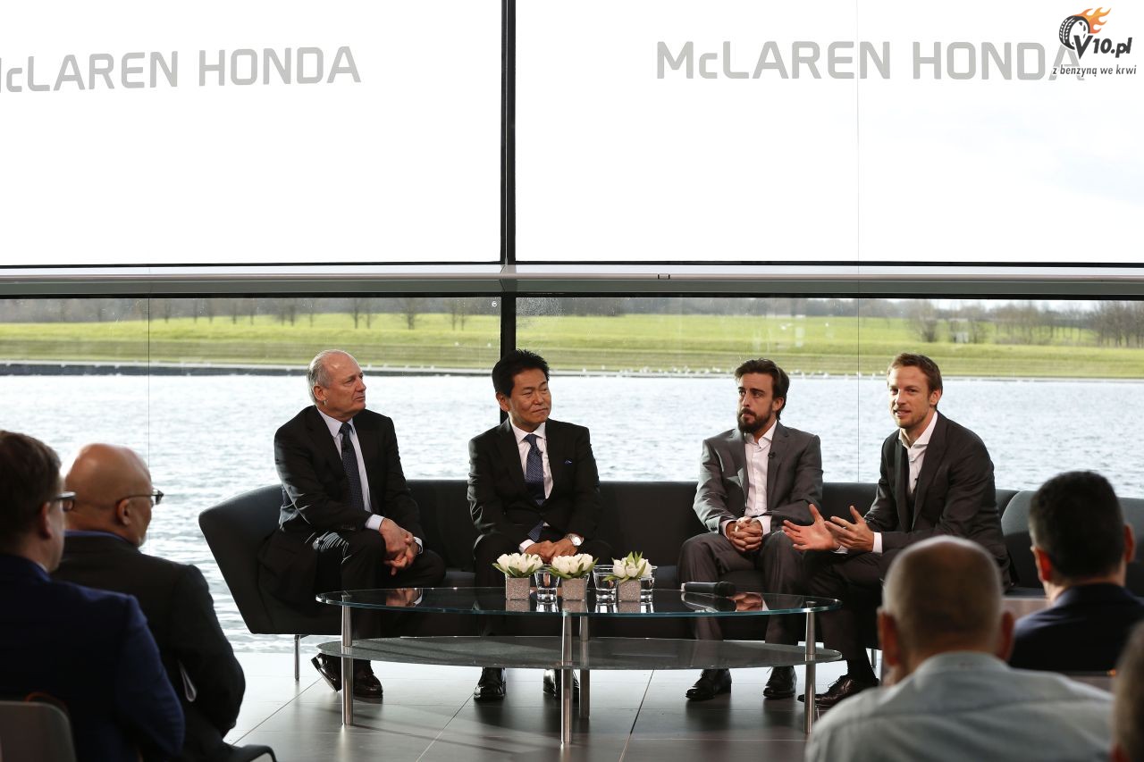 McLaren przedstawia kierowcw na sezon 2015