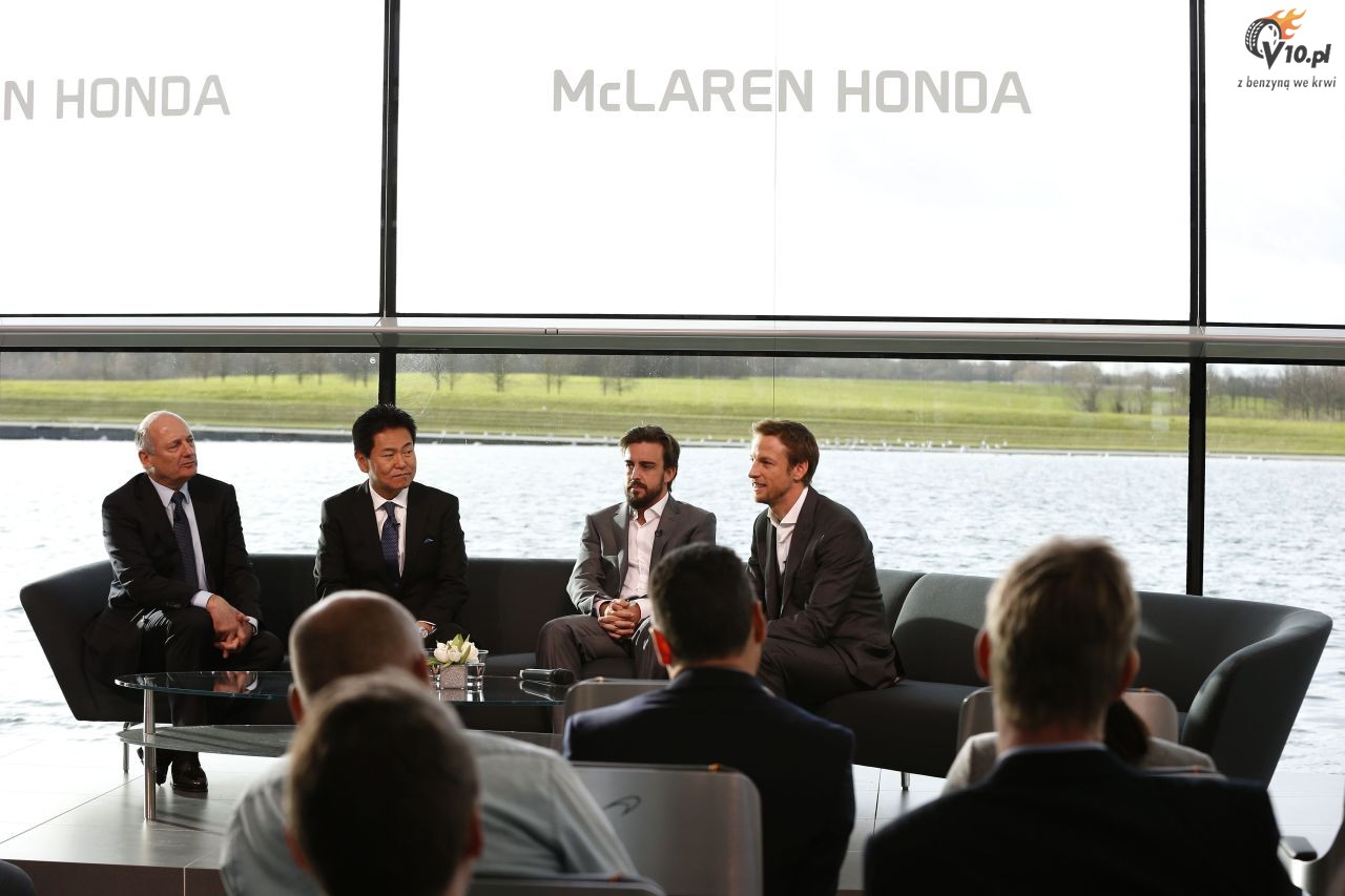 McLaren przedstawia kierowcw na sezon 2015