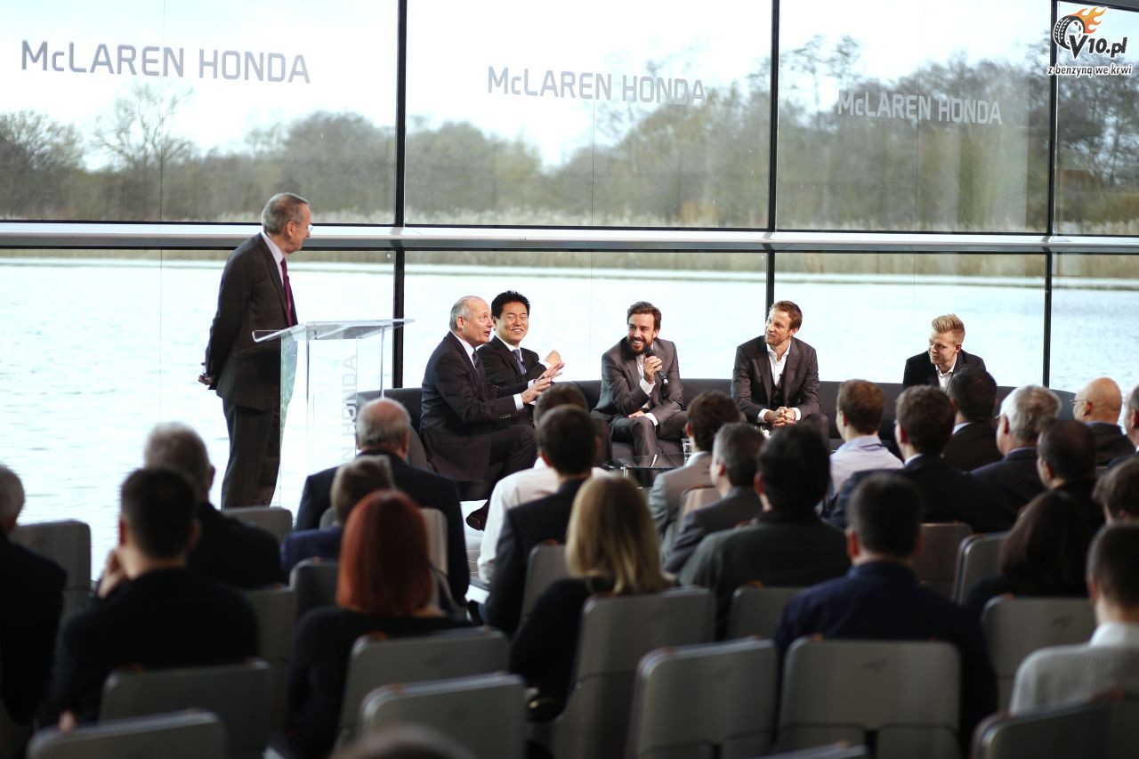 McLaren przedstawia kierowcw na sezon 2015