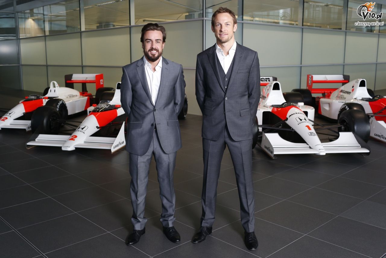 McLaren przedstawia kierowcw na sezon 2015