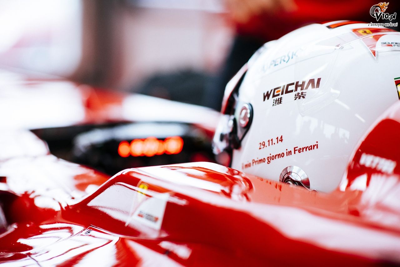 Debiut Vettela w Ferrari