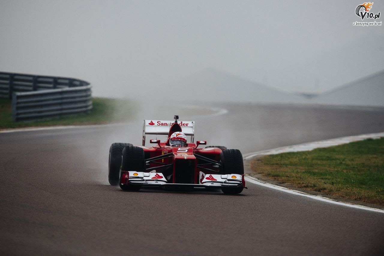Debiut Vettela w Ferrari