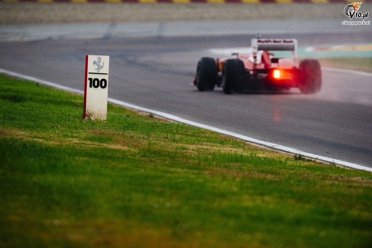Debiut Vettela w Ferrari