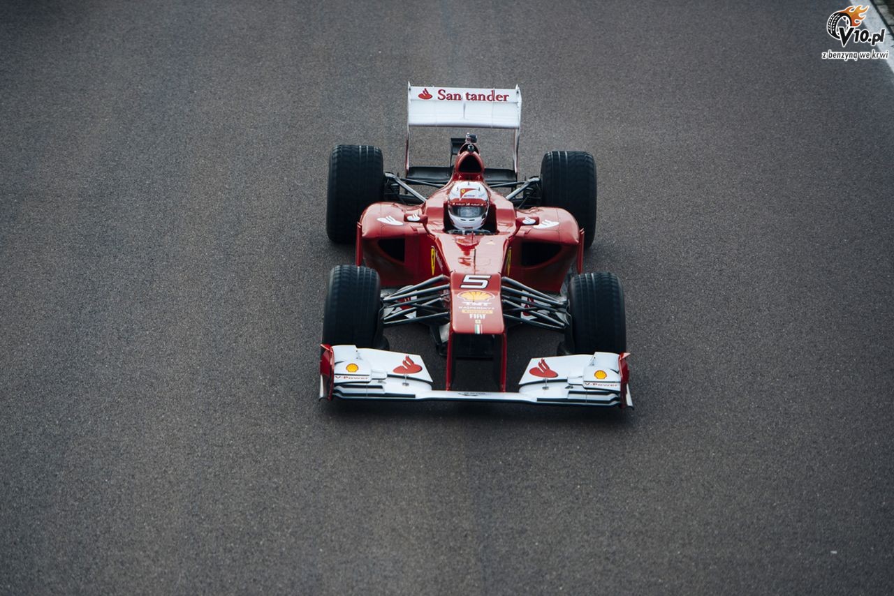 Debiut Vettela w Ferrari