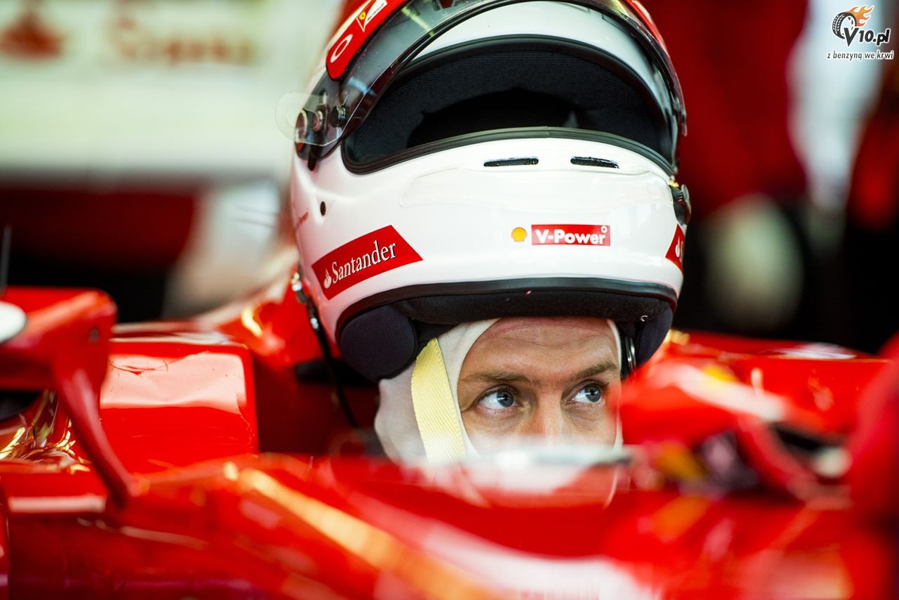 Debiut Vettela w Ferrari