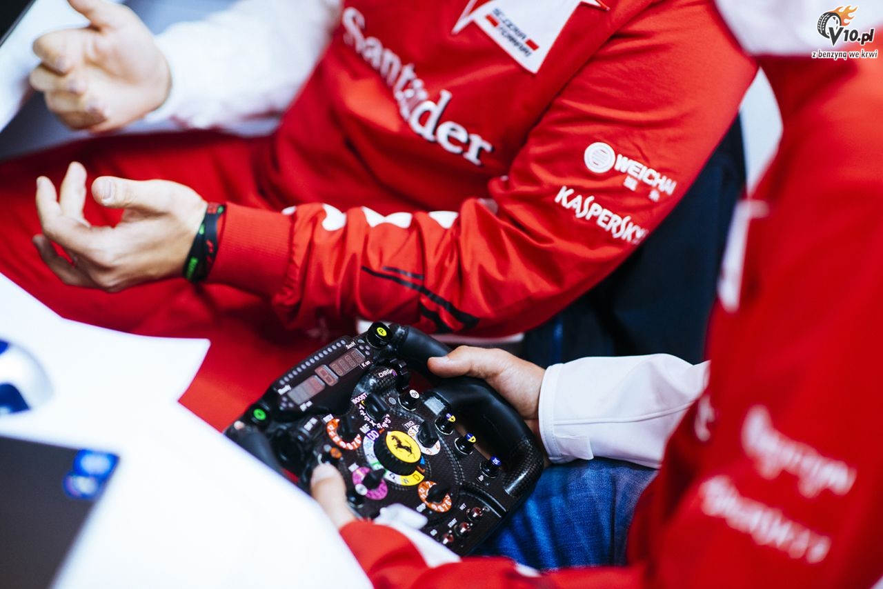 Debiut Vettela w Ferrari