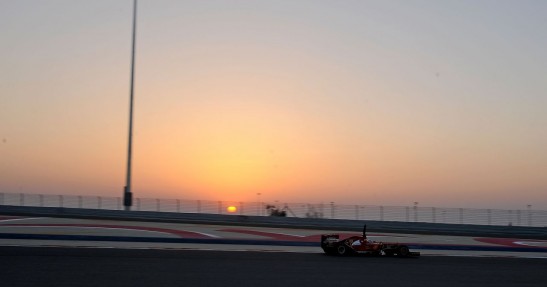 I testy F1 w Bahrajnie 2014 - dzień pierwszy