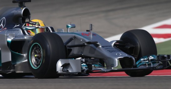 I testy F1 w Bahrajnie 2014 - dzień pierwszy