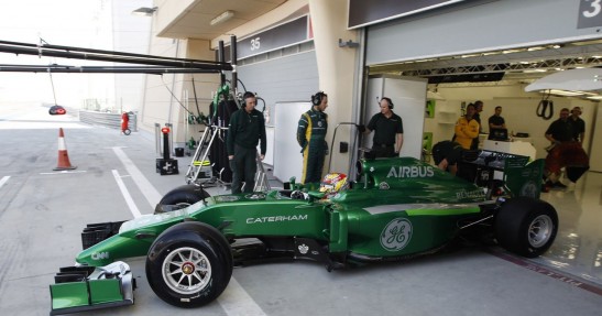 I testy F1 w Bahrajnie 2014 - dzień pierwszy