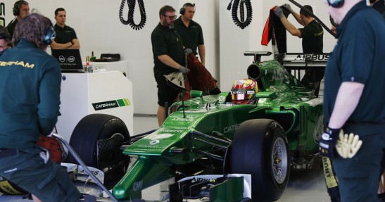 I testy F1 w Bahrajnie 2014 - dzień pierwszy