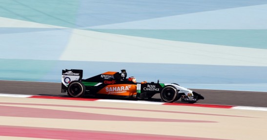 I testy F1 w Bahrajnie 2014 - dzień pierwszy