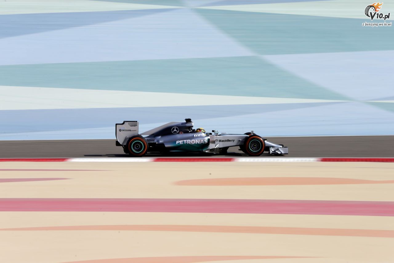 I testy F1 w Bahrajnie 2014 - dzie pierwszy