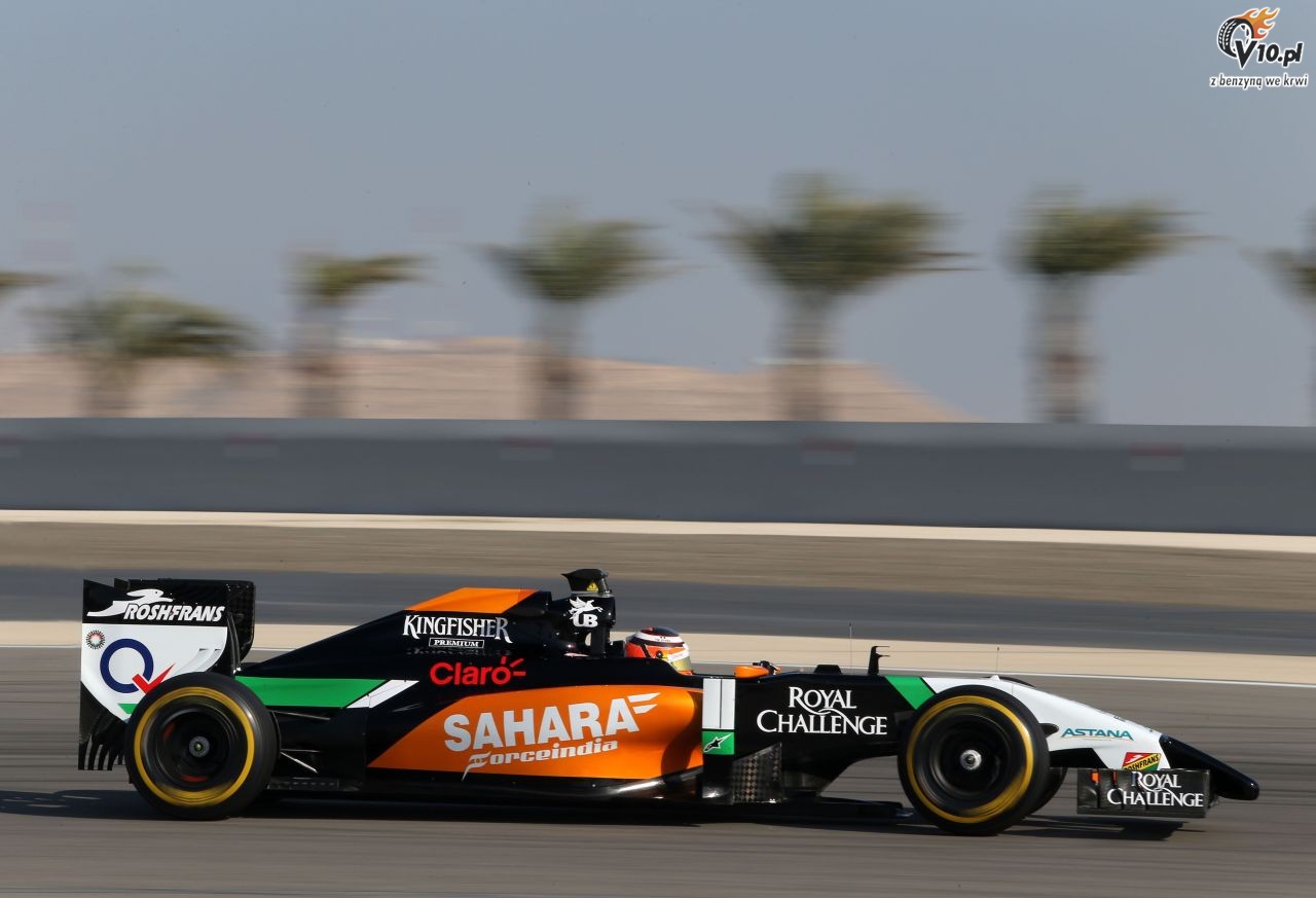 I testy F1 w Bahrajnie 2014 - dzie pierwszy