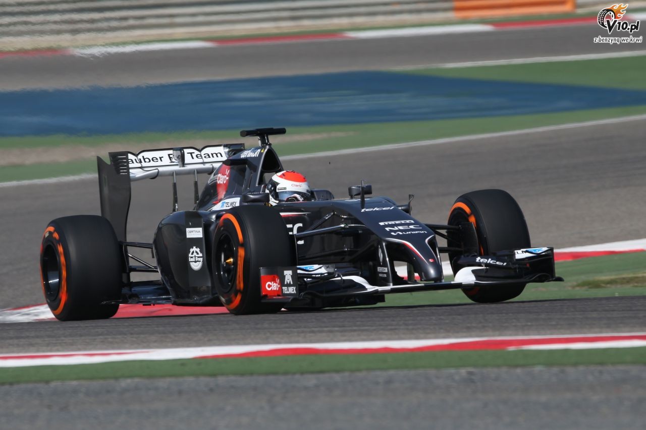 I testy F1 w Bahrajnie 2014 - dzie pierwszy