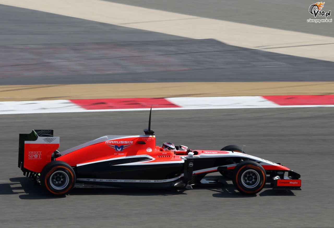 I testy F1 w Bahrajnie 2014 - dzie pierwszy