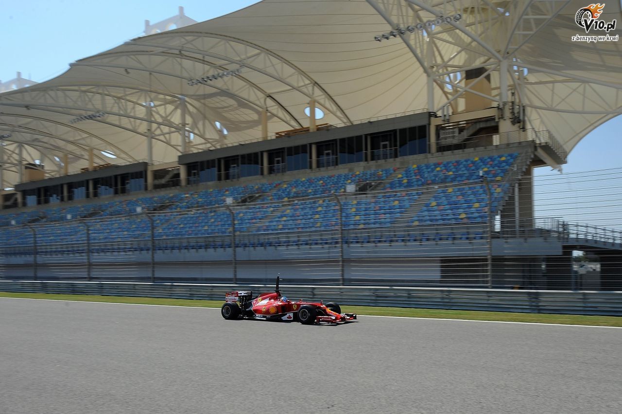 I testy F1 w Bahrajnie 2014 - dzie pierwszy