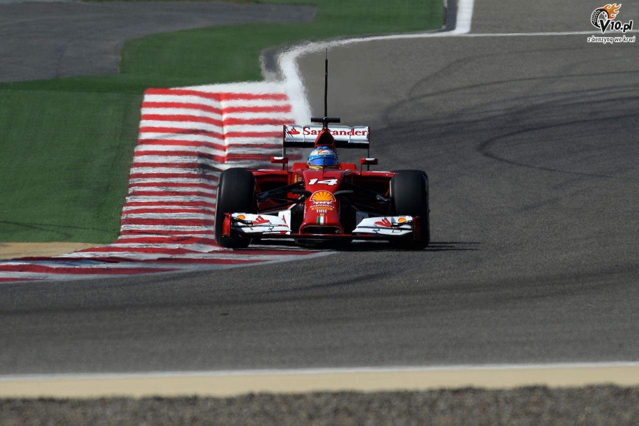 I testy F1 w Bahrajnie 2014 - dzie pierwszy