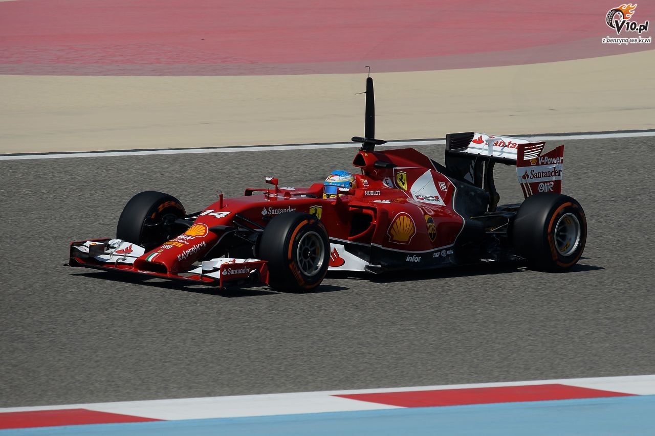 I testy F1 w Bahrajnie 2014 - dzie pierwszy
