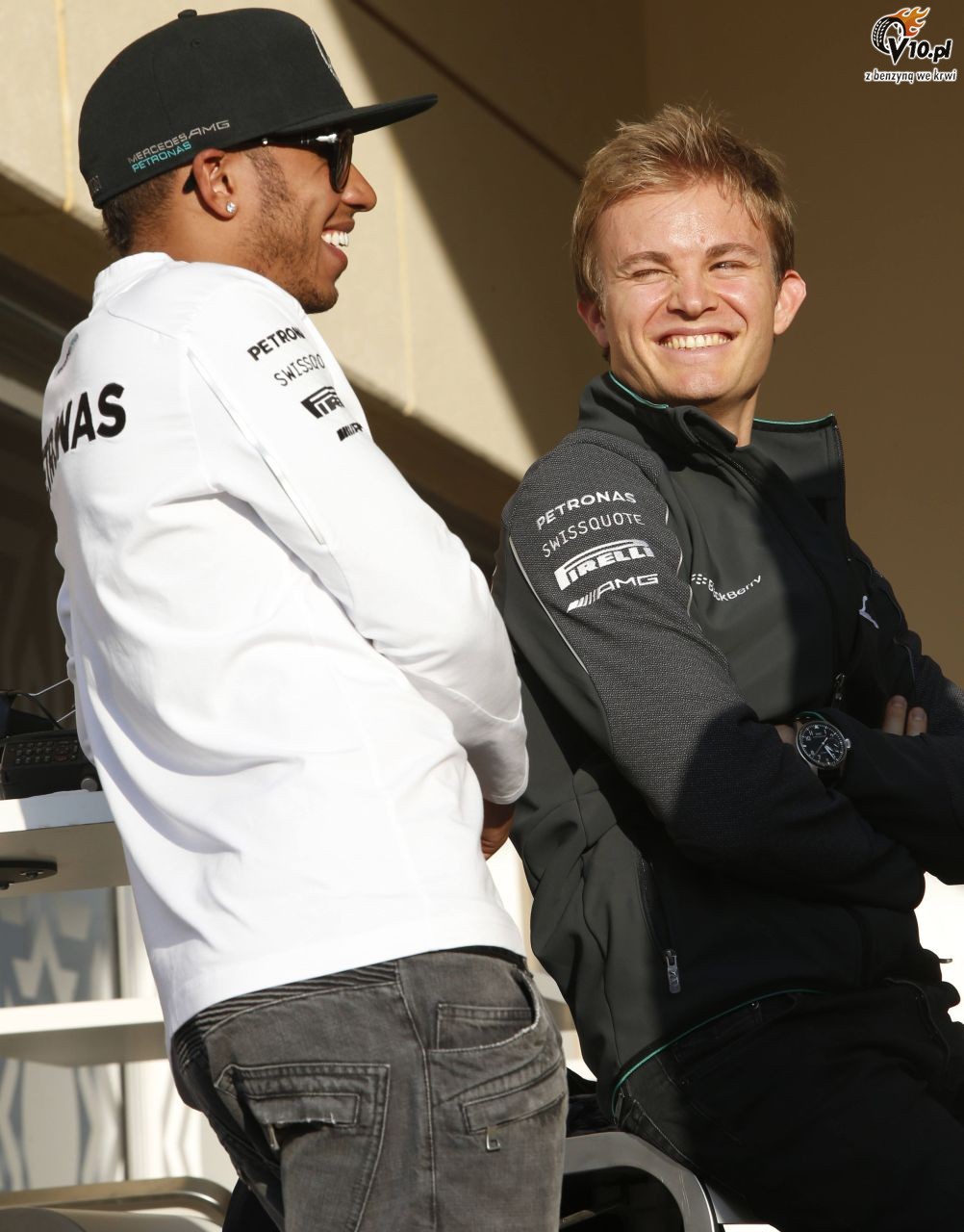 Hamilton schud do cikiego bolidu Mercedesa