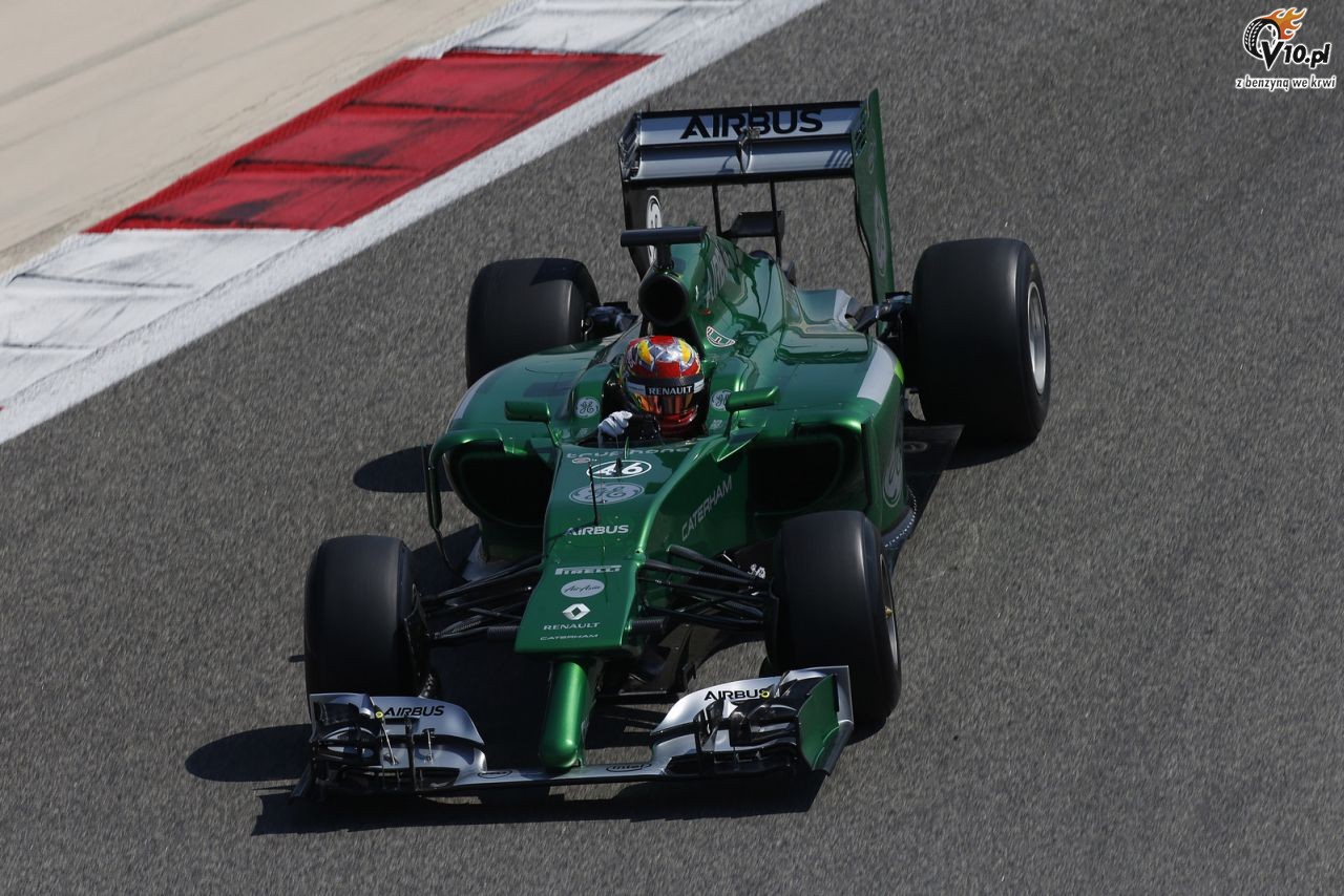 I testy F1 w Bahrajnie 2014 - dzie pierwszy