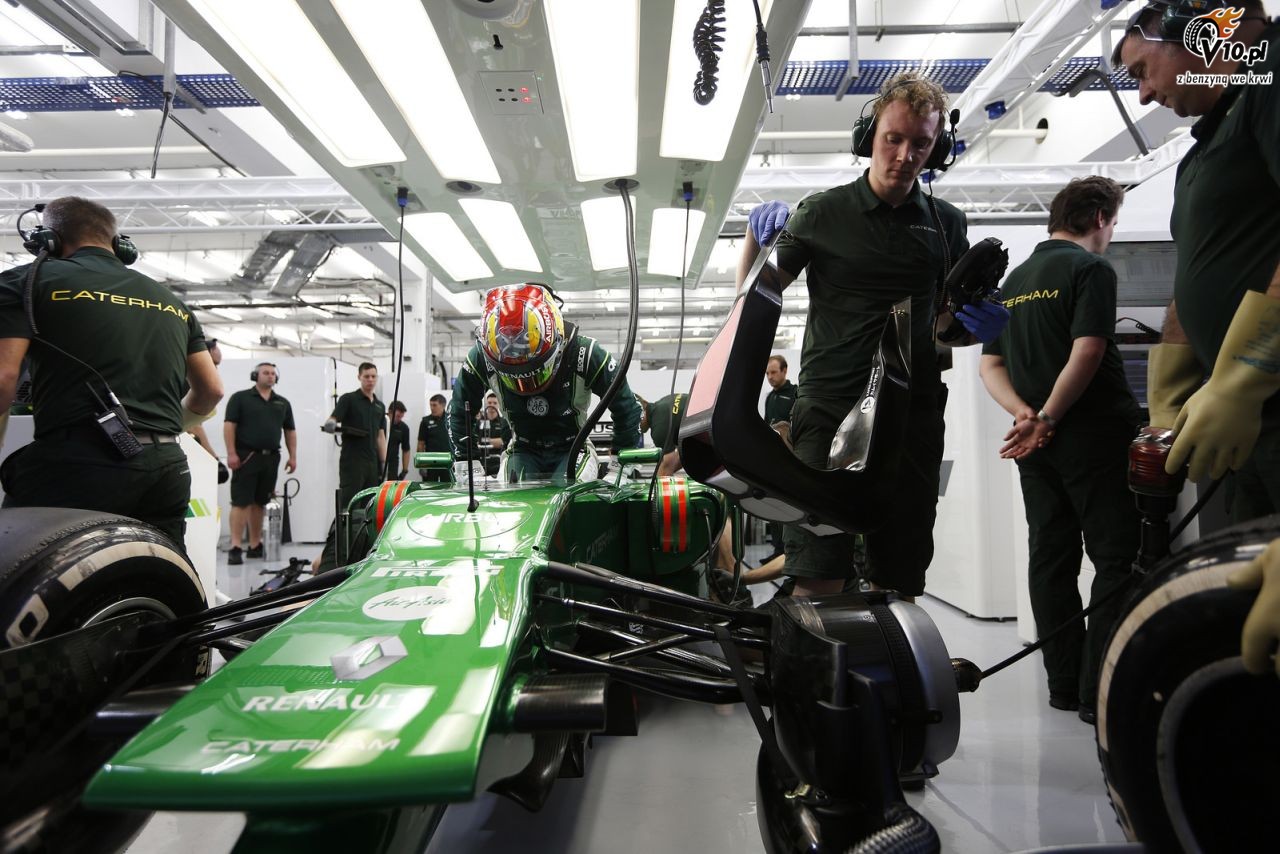I testy F1 w Bahrajnie 2014 - dzie pierwszy